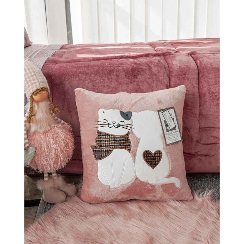 Cuscino Arredo Lilly in Velluto Con Zip Preziosa Home