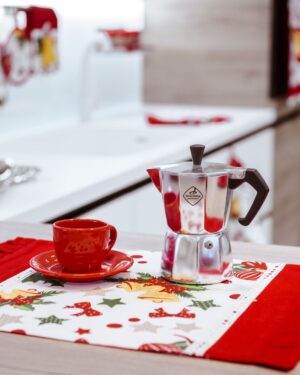 Xmas Bell Tovaglietta Americana Colazione Preziosa Decorazioni Accessori Natale Per Cucina