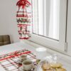 Cuor di Stelle Portabuste Con Decoro Stelle Di Natale