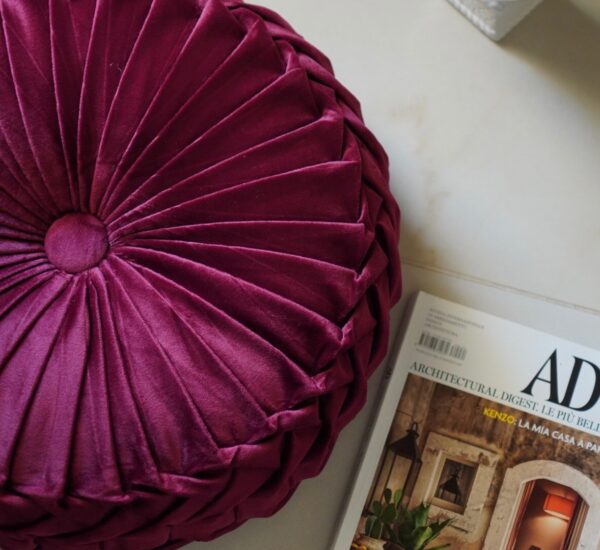 Cuscino Arredo Circle In Velluto 35X35X35