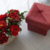 Pouf Contenitore Cubo in Velluto 40x40x40 Preziosa Home