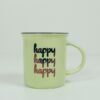 Tazza Mug Colorata con Scritte in Ceramica