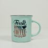Tazza Mug Colorata con Scritte in Ceramica