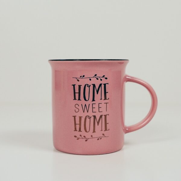 Tazza Mug Colorata con Scritte in Ceramica