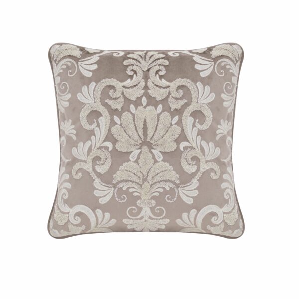 Cuscino Arredo Elegante 50 x 50 cm in Velluto Punto Spugna Preziosa Luxury Home