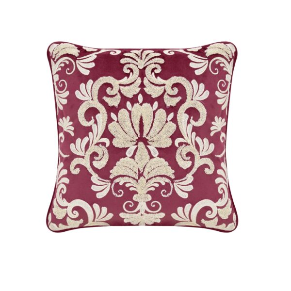 Cuscino Arredo Elegante 50 x 50 cm in Velluto Punto Spugna Preziosa Luxury Home