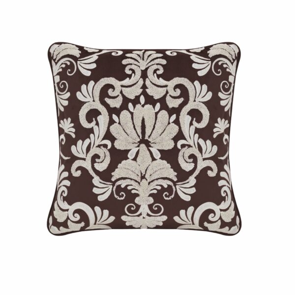 Cuscino Arredo Elegante 50 x 50 cm in Velluto Punto Spugna Preziosa Luxury Home