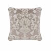 Cuscino Arredo Elegante 40x40 in Velluto Punto Spugna Preziosa Luxury Home