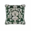 Cuscino Arredo Elegante 40x40 in Velluto Punto Spugna Preziosa Luxury Home