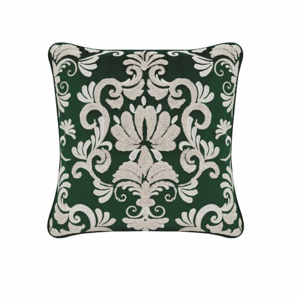 Cuscino Arredo Elegante 40x40 in Velluto Punto Spugna Preziosa Luxury Home