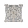 Cuscino Arredo Elegante 40x40 in Velluto Punto Spugna Preziosa Luxury Home