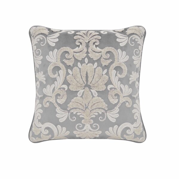Cuscino Arredo Elegante 40x40 in Velluto Punto Spugna Preziosa Luxury Home