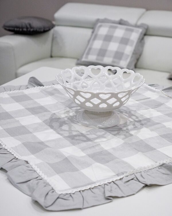 Centrotavola in Cotone Linea Queen Preziosa Home