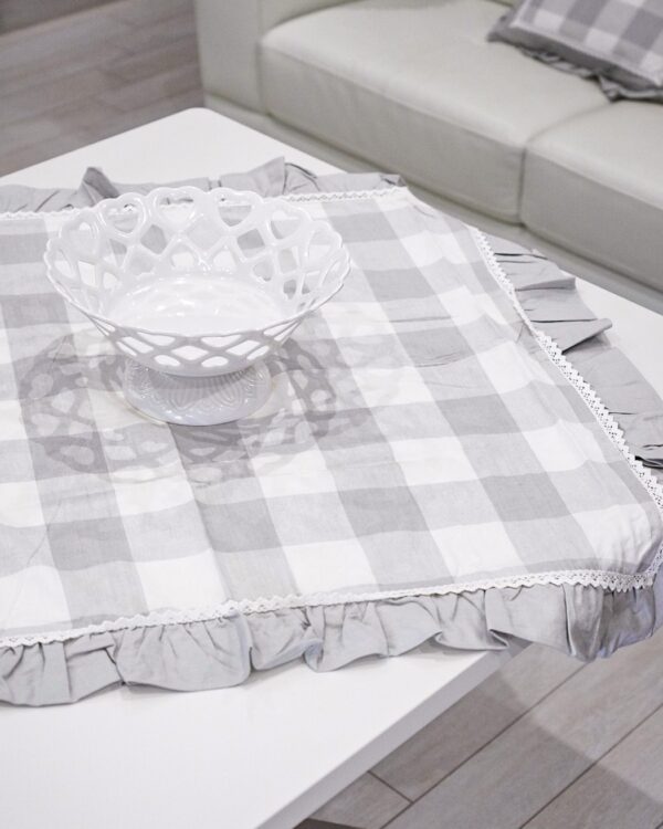 Centrotavola in Cotone Linea Queen Preziosa Home