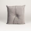 Cuscino Arredo In Velluto Con Bottone 40x40 cm