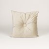 Cuscino Arredo In Velluto Con Bottone 40x40 cm