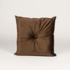 Cuscino Arredo In Velluto Con Bottone 40x40 cm