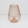 Lanterna Luxy Metal con Lampadina Led 15x20 cm