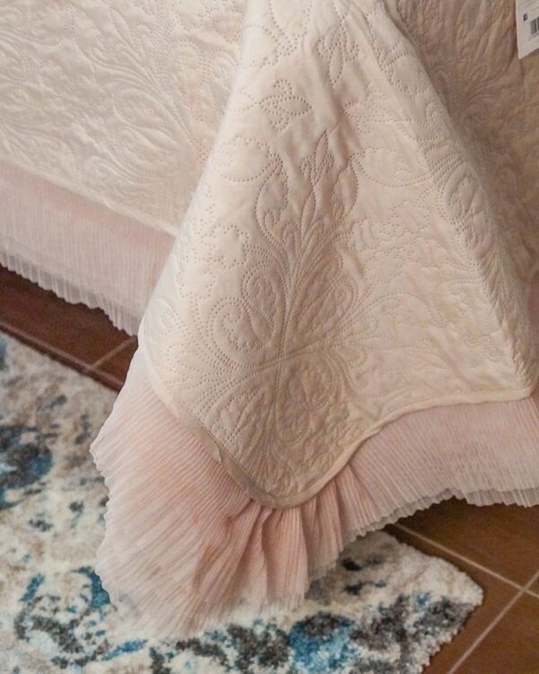 Trapuntino Melodie Matrimoniale Queen Con Tulle