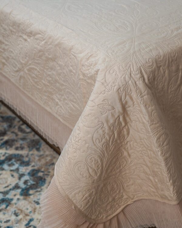Trapuntino Melodie Matrimoniale Queen Con Tulle