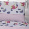 Completo Lenzuola Marena Dea Floreali In Cotone 100% Biancaluna