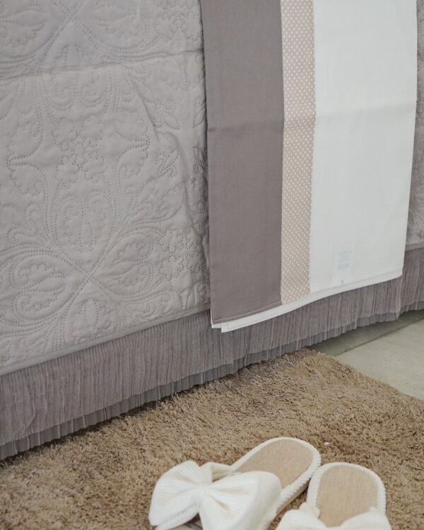 Trapuntino Melodie Matrimoniale Queen Con Tulle