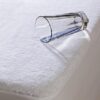 Coprimaterasso Sofficioso Con Angoli Elastici traspirante Impermeabile