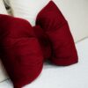 Cuscino Giada Fiocco in Velluto con Zip Sfoderabile