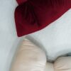 Cuscino Giada Fiocco in Velluto con Zip Sfoderabile