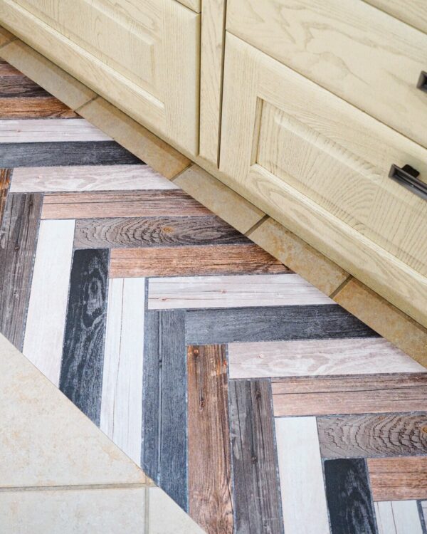 Tappeto Passatoia in Vinile Parquet a Metraggio