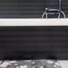 Tappeto Bagno Atolli Rettangolare in Memory con Fondo Antiscivolo 45x75 cm