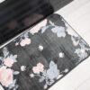 Tappeto Bagno Atolli Rettangolare in Memory con Fondo Antiscivolo 45x75 cm
