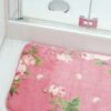 Tappeto Bagno Atolli Rettangolare in Memory con Fondo Antiscivolo 45x75 cm