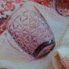Set 3 Bicchieri in Vetro Acqua Margot Rosa