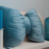 Cuscino Giada Fiocco in Velluto con Zip Sfoderabile