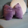 Cuscino Giada Fiocco in Velluto con Zip Sfoderabile