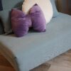 Cuscino Giada Fiocco in Velluto con Zip Sfoderabile