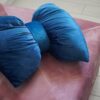 Cuscino Giada Fiocco in Velluto con Zip Sfoderabile