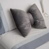 Cuscino Giada Fiocco in Velluto con Zip Sfoderabile