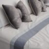 Cuscino Giada Fiocco in Velluto con Zip Sfoderabile
