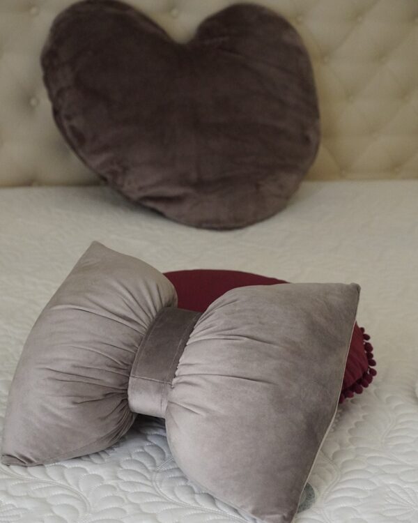 Cuscino Giada Fiocco in Velluto con Zip Sfoderabile