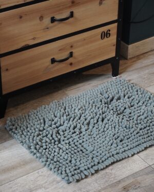 Tappeto Bagno Paffutello Rettangolare Effetto Shaggy
