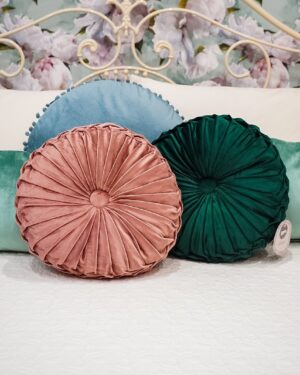 Cuscino Arredo Circle in Velluto 38x38x38 cm