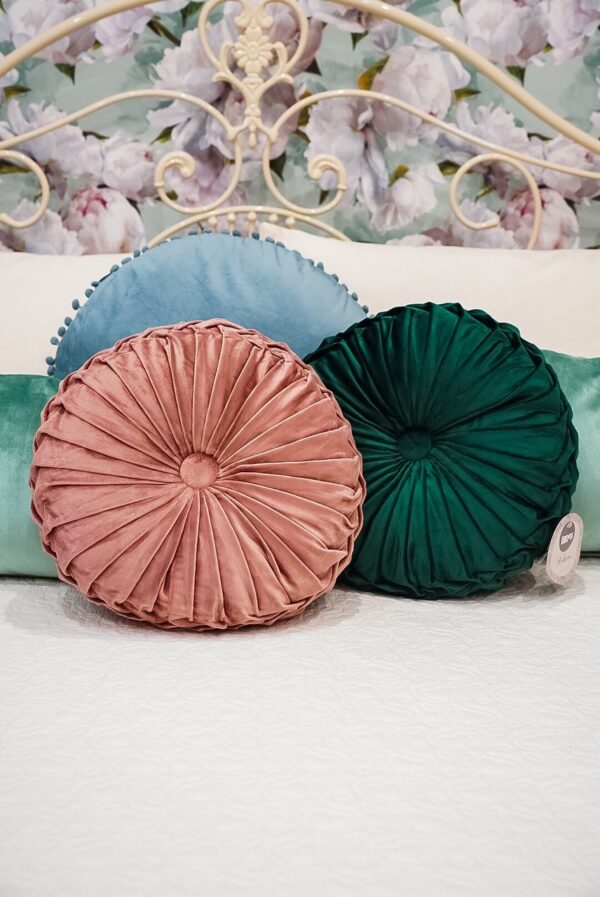Cuscino Arredo Circle in Velluto 38x38x38 cm