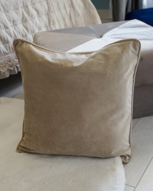 Cuscino Quadrato in Velluto con Cordonetto Preziosa Home