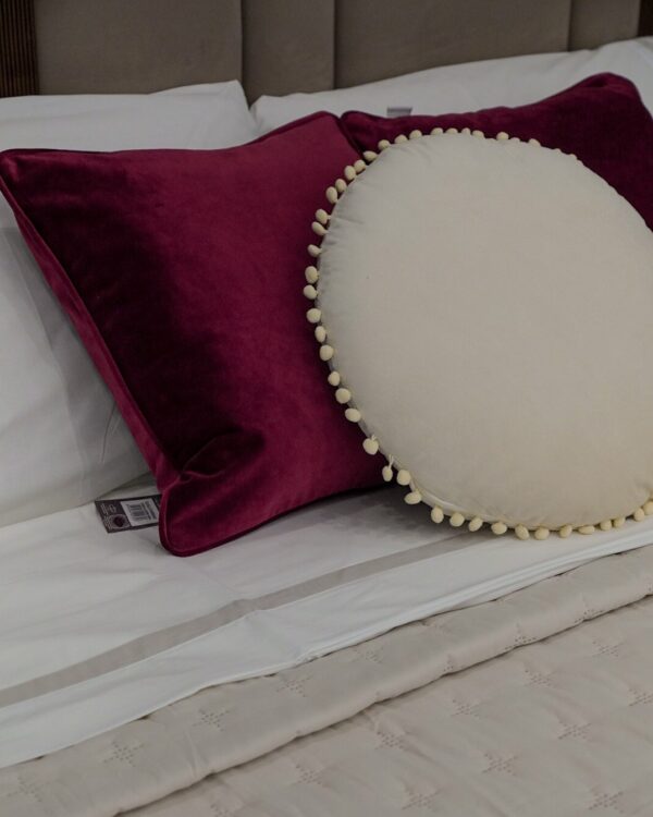 Cuscino Quadrato in Velluto con Cordonetto Preziosa Home