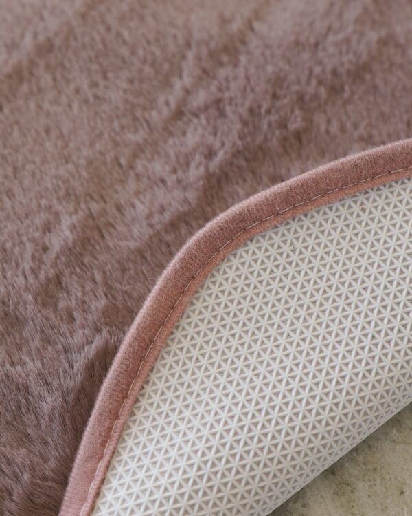 Tappeto Lepus Cuore In Pelliccia Morbida Soft Touch 60x70 cm