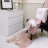 Plaid Badia con Cuoricini Merletto Applicati In Morbido Coral