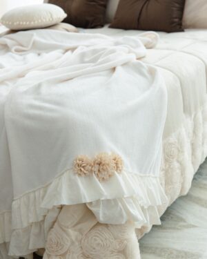 Plaid Romantic Disponibile in 4 Varianti Colore e Tre misure