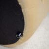Pouf Round Bottom Carillo Home in Velluto Rosa Antico 40x36